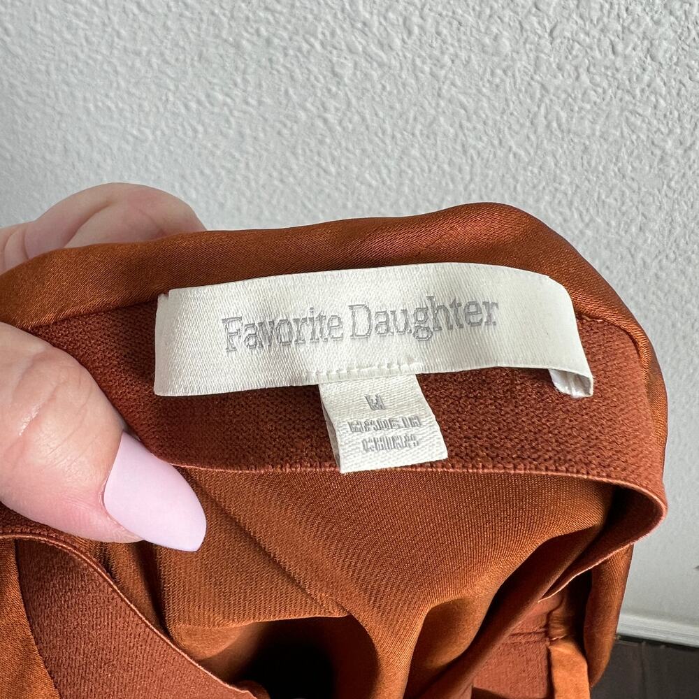 Favorite Daughter Rust Midi Skirt - Picture 3 of 5